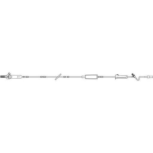 [2C8857] Baxter™ Paclitaxel Set, Vented, 0.2 Micron Filter, CLEARLINK Valve, 107"