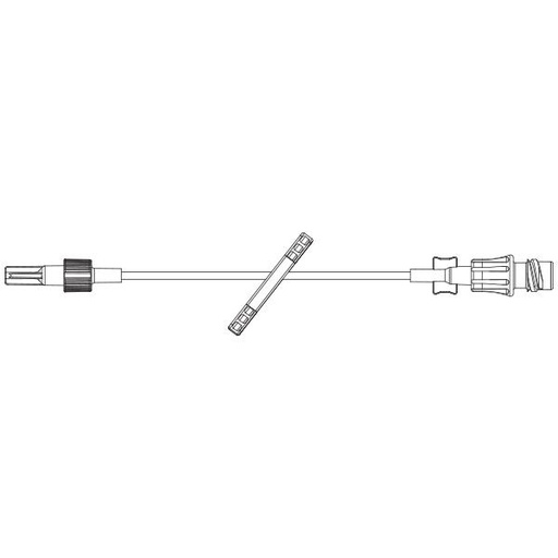 [2N3375] Baxter™ Catheter Extension Set, Standard Bore, INTERLINK Injection Site, 6.6"