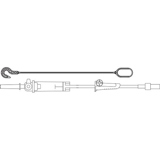[2C7462] Baxter™ Secondary Medication Set, DUO-VENT, For use with CLEARLINK System, 37"