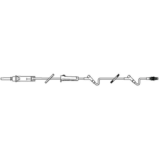[2C6425] Baxter™ Solution Set, Non-Vented, 2 INTERLINK Injection Sites, 10 drops/mL, 101"