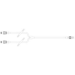 [7N8376K] Baxter™ Y-Type Catheter Extension Set, Standard Bore, ONE-LINK Needle-free IV Connector