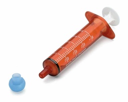 [H9388160] Baxter™ EXACTAMED Oral Dispenser Amber 60 mL. Tip Cap Included, Pharmacy Pack