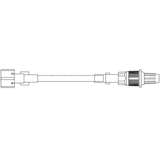 [2C5687] Baxter™ Straight-Type Extension Set, Minivolume, Fixed Collar, 71" (180 cm)