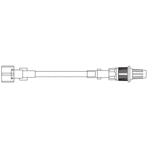 [2C5685] Baxter™ Straight-Type Extension Set, Minivolume, Fixed Collar, 35" (88 cm)