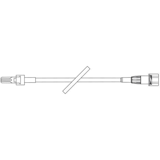 [2N1194] Baxter™ Straight-Type Catheter Extension Set, Microbore, , 6.8" (17 cm)