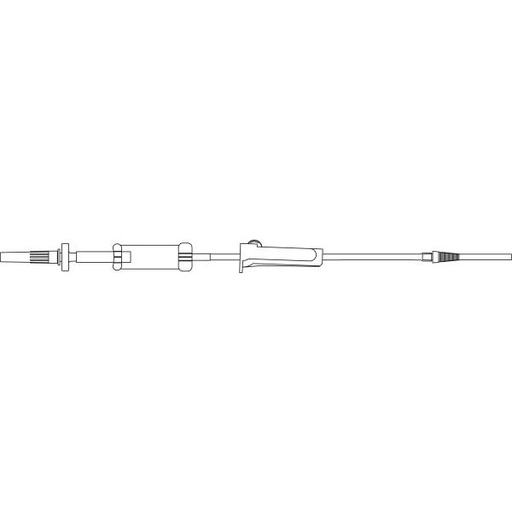 [2C4040] Baxter™ Irrigation Set, Cysto/Bladder, Straight-Type, 81" (2.1 m)