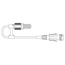 [2N3373] Baxter™ Connector Loop, INTERLINK Injection Site, 6.0&quot; (15 cm)