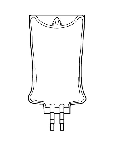 [2J8003] Baxter™ Empty INTRAVIA Container 500 mL. Non-DEHP Fluid Path
