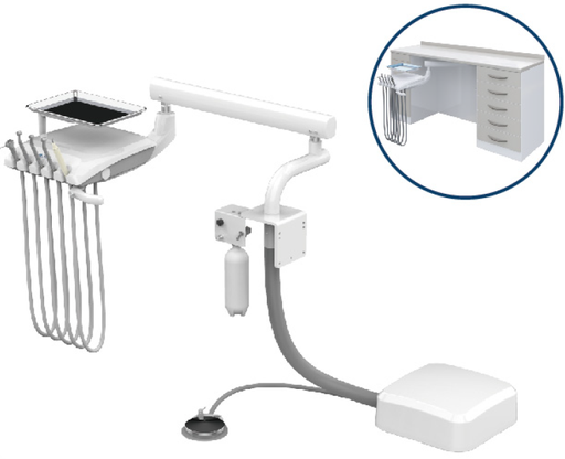 [A0502552] ADS Beyond Cabinet/Wall Side Mount Doctor's Delivery System