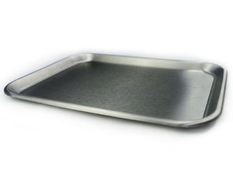 [8021865A] Stainless steel tray