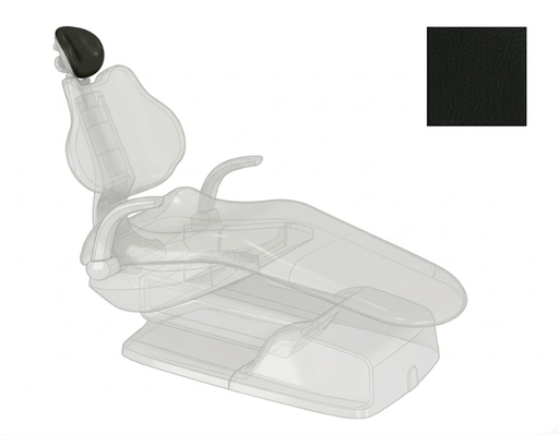 [8022435] ADS Dental AJ12/AJ15/16 Headrest Color, U14 Black