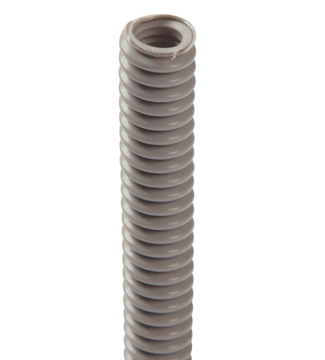 [T-1747] Spirolock Vacuum Line, 3/4" ID Grey