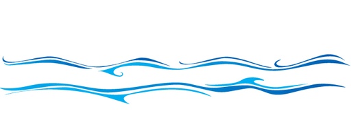 [06-CC] Ocean Wave Wall Sticker