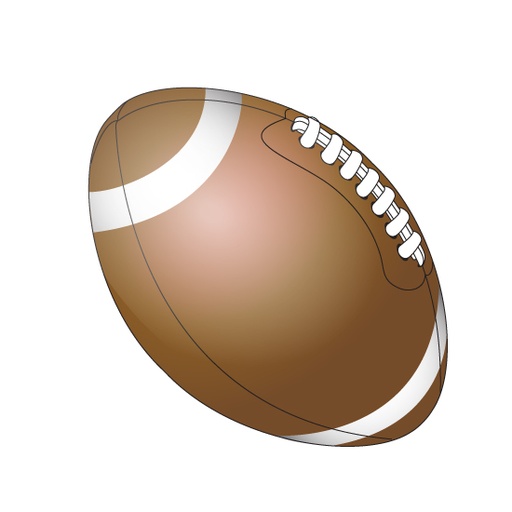 [9745] Football Graphic