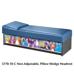 [3770-10-C] Crazy Cats Kid Couch with Sliding Doors