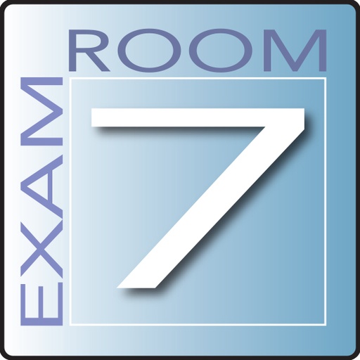 [EX7-B] Skytone Exam Room Sign 7