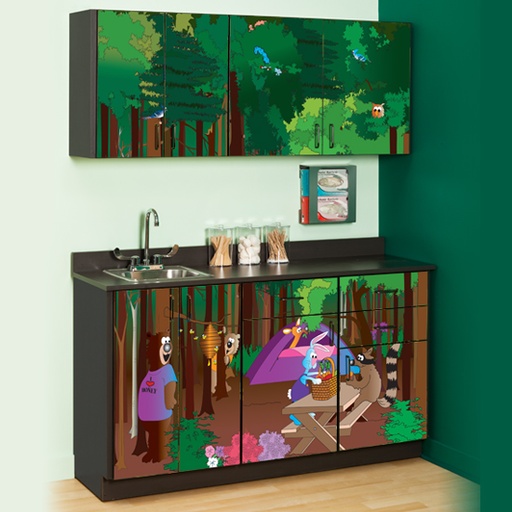 [6150-BW] Cool Park Campgrounds Cabinets