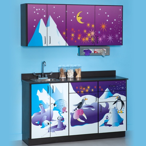 [6131-BW] Cool Pals Cabinets