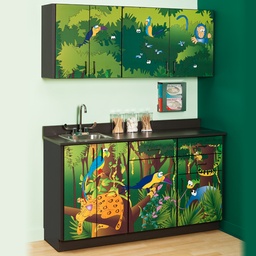 [6132-BW] Rainforest Follies Cabinets