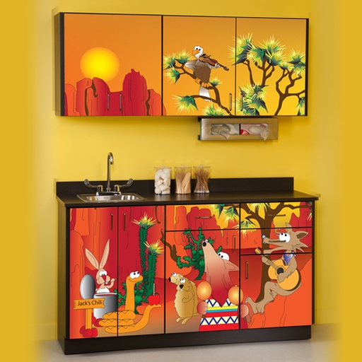 [6152-BW] Southwestfest Cabinets