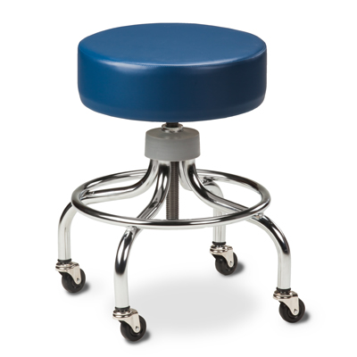 [2102] Chrome Base Stool