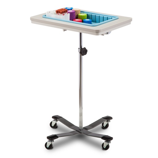 [6901] One-Bin Mobile Phlebotomy Stand