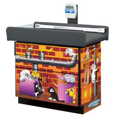 [7837] Alley Cats and Dogs Scale Table