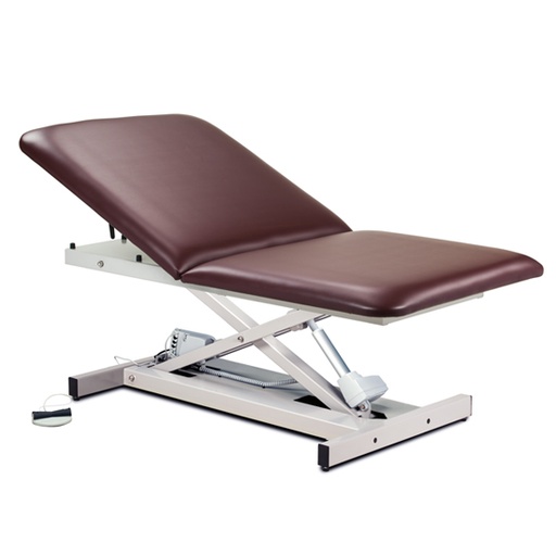[84200-34] Open Base, Extra Wide, Bariatric, Power Table with Adjustable Backrest