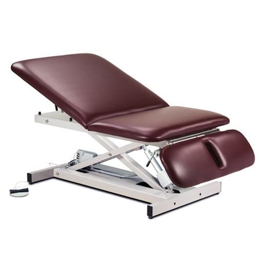 [84430-34] Extra Wide, Bariatric, Power Table with Adjustable Backrest and Drop Section