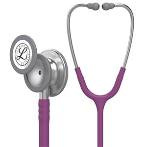 [5831] 3M Littmann Classic Iii Stethoscope, Standard CP, Plum Tubing