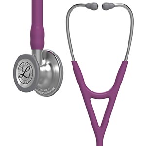 [6156] 3M Littmann Cardiology Iv Stethoscope, Standard Cp, Plum Tubing