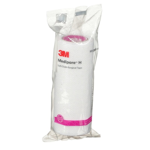 [2860S-4] 3M Medipore Cloth Surgical Tape 4"x 2 yds, Individually Packaged 24ct 