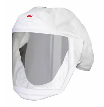 [S-133S-5] 3M Versaflo Headcover Integrated Head Suspension, White S/M, 5ct