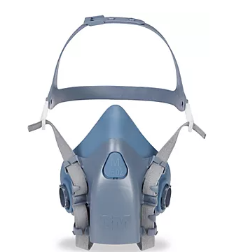 [6501] 3M Reusable Respirator, Half Facepiece, Small 10ct 6501