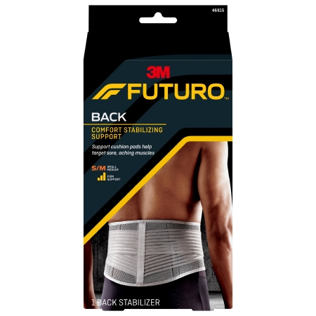 [46815ENR] 3M Futuro Comfort Stabilizing Back Support, S/ M 2ct 46815ENR