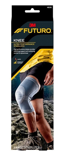 [48191ENR] 3M Futuro Ultra Performance Knee Stabilizer, L 2ct, 6/cs 48191ENR