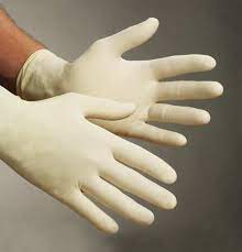 [L923] Ansell Exam Glove, Latex, Large (8½ - 9.0), 100/bx, 10 bx/cs