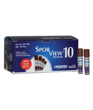 [SVT-050] Crosstex International Self-Contained Steam Biological Indicators, 50/bx