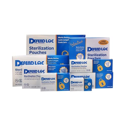 [SP-0250] Mydent Self-Seal Sterilization Pouch, 2.25" x 2.75", 200/bx, 25bx/cs