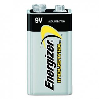 [EN22CS] Energizer Battery, Inc. Battery, 9V, Alkaline, Industrial, 12/bx, 6bx/cs