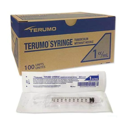 [3SS-01T] Terumo Medical Corp. TB Syringe Only, 1cc, 100/bx, 10 bx/cs (SS-01T)