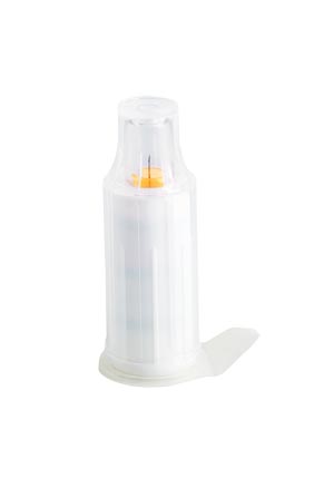 [3102] MediVena Safety Pen Needle, 30G x 8mm, Yellow, 100/bx