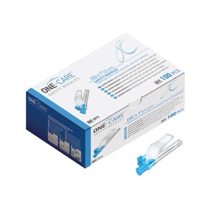 [2111] MediVena Safety Needles, 23Gx1’’ (25mm), 100/bx