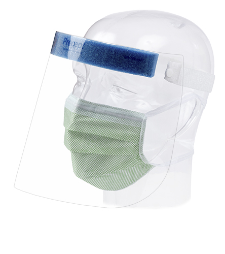 [15990] Aspen Surgical Face Shield, 3/4 Length, 50/cs