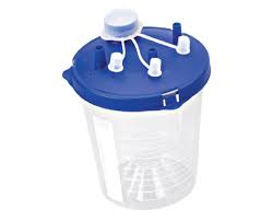 [43210-01] Amsino International, Inc. EZE-VAC 2.0 Canister, 800 ml, 32/cs