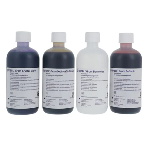[212539] BD BBL™ Gram Stain Kit, Stabilized