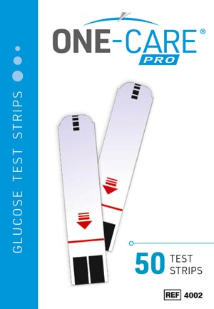 [4002] MediVena Glucose Strips, for Professional Use Only, 50 strips/bx