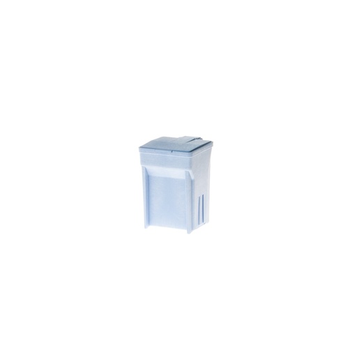 [M900-12B] Simport Scientific Slide Staining Jar, 2.5" x 3" x 3 5/8", Blue, 6/cs