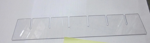 [12631] Capsa Avalo Vertical Bin Divider for ACM Anesthesia Medical Cart