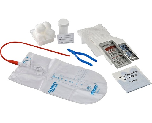 [3450] Cardinal Health Vinyl Catheter, 14FR Clear, 20/cs